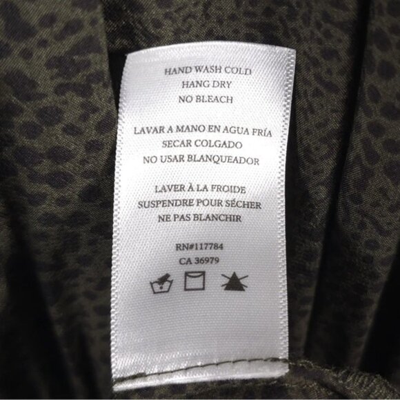 NWT Rails JASMINE OLIVE SPECKLED Smocked Waist Mini Fall Dress Size MEDIUM - Picture 16 of 16